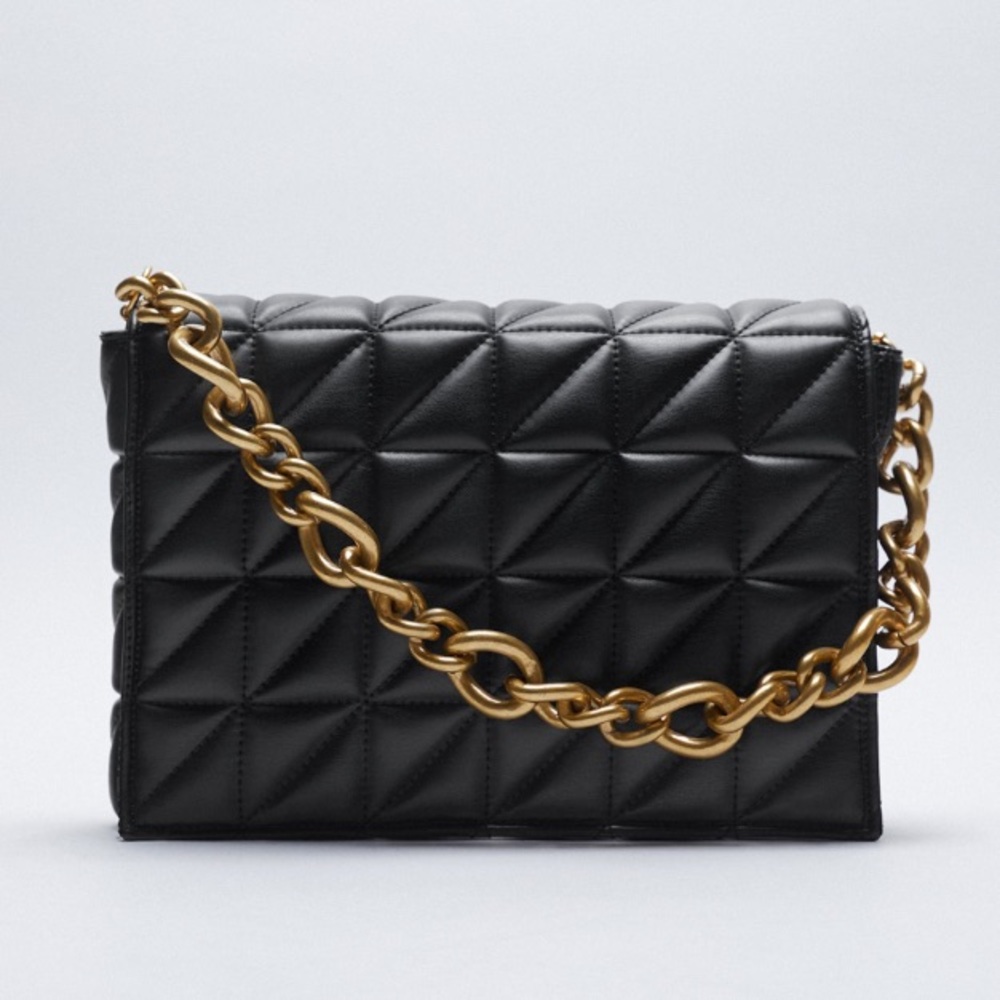 ZARA NWT BAG BLACK